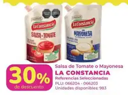 Belalcazar La Constancia salsa de tomate o mayonesa oferta