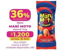 Belalcazar Maní Maní Moto oferta