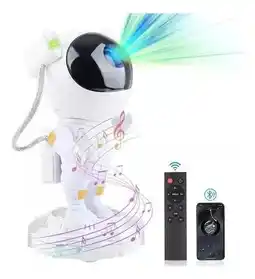 Falabella Parlante Proyector De Luces Galaxia Bluetooth Astronauta oferta