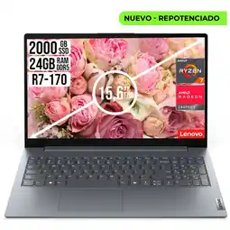 Falabella Portatil V15 G6 AMD Ryzen 7-170 SSD 2TB RAM 24GB Led Fhd 15.6 oferta