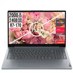 Falabella Portatil V15 G6 AMD Ryzen 7-170 SSD 2TB RAM 24GB Led Fhd 15.6 oferta