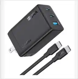 Falabella Cargador GaN 65W USB-C GAR166 oferta
