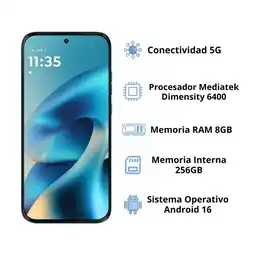 Falabella Celular Gmax 256GB 5G Azul oferta
