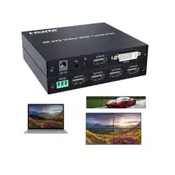 Falabella Controlador de Video Rijer RIJER 2X2 para Pared, con Entradas HDMI y DVI, 1080p oferta