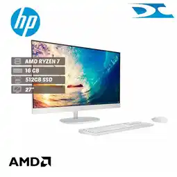 Falabella All in One 27-CR0273LA AMD RYZEN 7 /RAM 16GB/ 512GB/27/FREE/BLANCO oferta