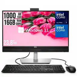 Falabella Todo en Uno Dell Pro 24 Intel Core Ultra 7 265 SSD 1TB RAM 16GB W11 Pro 24” FHD oferta