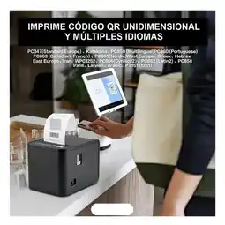 Falabella Impresora Térmica Pos 80mm usb+lan Alta Velocidad Cortador Color Negro oferta