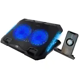 Falabella BASE REFRIGERANTE S900 CON 2 VENTILADORES RGB NEGRO oferta