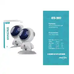 Falabella Mini Altavoz Inalámbrico Astronauta GTS-2097 Con Luces Y Batería Recargable oferta