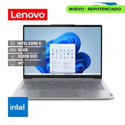 Falabella Portátil Thinkbook 14 G8 IRL /Core 5 210H / Ram 16GB /512GB SSD/ 14” / Free oferta