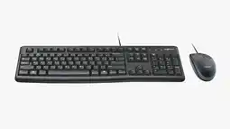 Falabella COMBO TECLADO Y MOUSE MK120 NEGRO oferta