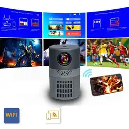 Falabella Mini Proyector Led Portátil Hdmi 1080p Multimedia YT400 - Gris oferta