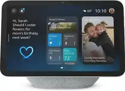 Falabella Echo Show 8 (4.ª Gen, 2025) con Alexa+, Pantalla HD 8.7, Audio Espacial y Hub de Casa Inteligente oferta