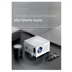Falabella Proyector Multimedia Y8 9500 Lumenes con Pantalla Grande y Soporte 1080p oferta