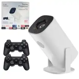 Falabella Proyector con Wifi 5g Video Beam Android Game 2 Controles P30GE oferta