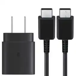 Falabella Cargador de Pared Super Fast Charging 25W, Negro, Incluye Cable USB-C a USB-C, Carga Rápida PD 3.0 oferta