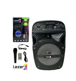 Falabella Parlante Cabina Bluetooth Lazer LZ-SS805C 4800W Con Micrófono Y Luces LED oferta
