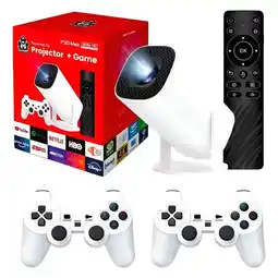 Falabella Proyector LED HY300PRO Full HD 1080p 2 en 1 con Consola oferta