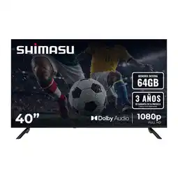 Falabella Televisor 40 Pulgadas SH-TV40FAL1F5CO FHD LED Smart TV Google oferta