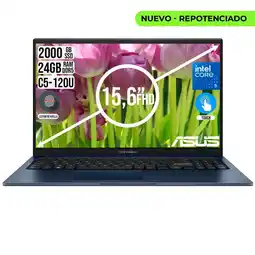 Falabella Portatil VivoBook Core 5 120U Ssd 2TB Ram 24Gb Fhd 15.6 TOUCH oferta