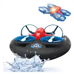 Falabella Drone Multifuncional 3 En 1 Con Control Remoto Avanzado Color Rojo oferta