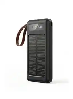 Falabella Power Bank Solar 18000 mAh con Cables Integrados oferta