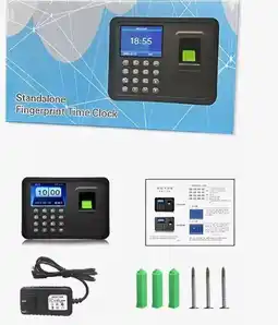 Falabella Control De Llegadas Tarde Tablero Biometrico Para Registro De Huellas oferta
