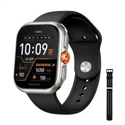 Falabella Smartwatch Reloj Inteligente Touch Llamadas + Correas - Negro oferta