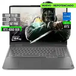 Falabella LOQ INTEL CORE I7-13620H SSD 1TB RAM 16GB RTX 4050 6GB LED 16 FHD 144Hz oferta