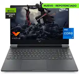 Falabella PORTATIL GAMER VICTUS 15 - CORE I7-13620H - RTX 5060 8GB - 32GB DDR5 - 1TB SSD - 15.6” FHD 144Hz oferta