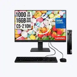 Falabella Computador Tiny Neo 50Q Intel Core 5-210H SSD 1TB RAM 16GB S24-FHD oferta