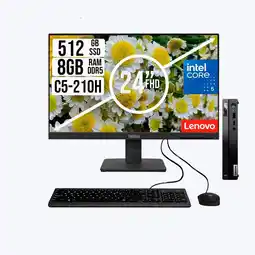 Falabella Computador Tiny Neo 50Q Intel Core 5-210H SSD 512GB RAM 8GB S24-FHD oferta