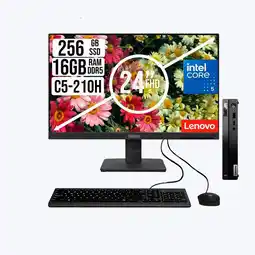 Falabella Computador Tiny Neo 50Q Intel Core 5-210H SSD 256GB RAM 16GB S24-FHD oferta