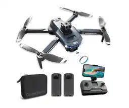 Falabella Dron Profesional GPS D31 con Cámara Dual 1080P y 2 Baterías oferta