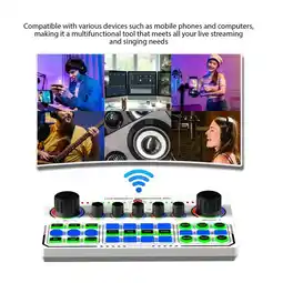 Falabella Consola de Audio para Podcast Streaming con Bluetooth oferta