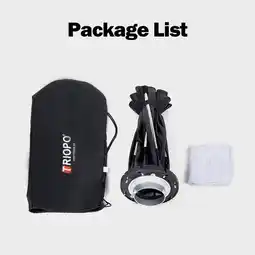 Falabella Softbox Triopo K2 de Armado Rápido con Grid – 55 cm oferta