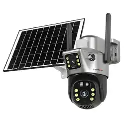 Falabella Cámara De Seguridad Wifi Con Panel Solar Doble Lente oferta