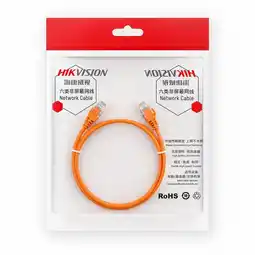 Falabella Cable De Redpatch Cord Cat6 Uutp 24awg Naranja 0.5m Rj45 oferta