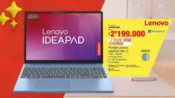 Metro Lenovo - portátil ideapad slim 3 15irh10 oferta
