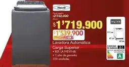 Metro Haceb - lavadora automática carga superior la19evi16b oferta