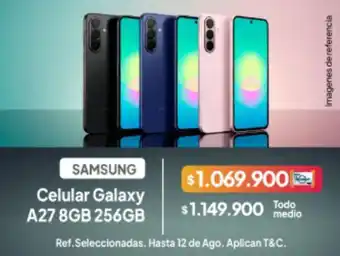 Samsung - celular galaxy a27 8gb 256gb