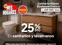 Jumbo Sanitario klippen ecohome blanco oferta