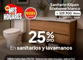 Sanitario klippen ecohome blanco