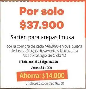Imusa - sartén para arepas