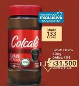 Nova Venta Colcafe - colcafé clásico oferta