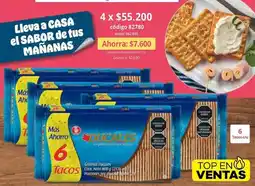 Nova Venta Ducales - galletas tacos 6 tacos oferta