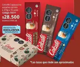 Nova Venta Colcafe - colcafé cappuccino estuche surtido x 270g x 15 unds código: 50211 oferta