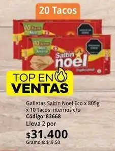 Nova Venta Saltin noel - galletas eco x 805g oferta