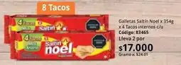 Nova Venta Saltin noel - galletas saltín noel x 354g oferta