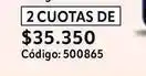 Nova Venta 2 cuotas oferta
